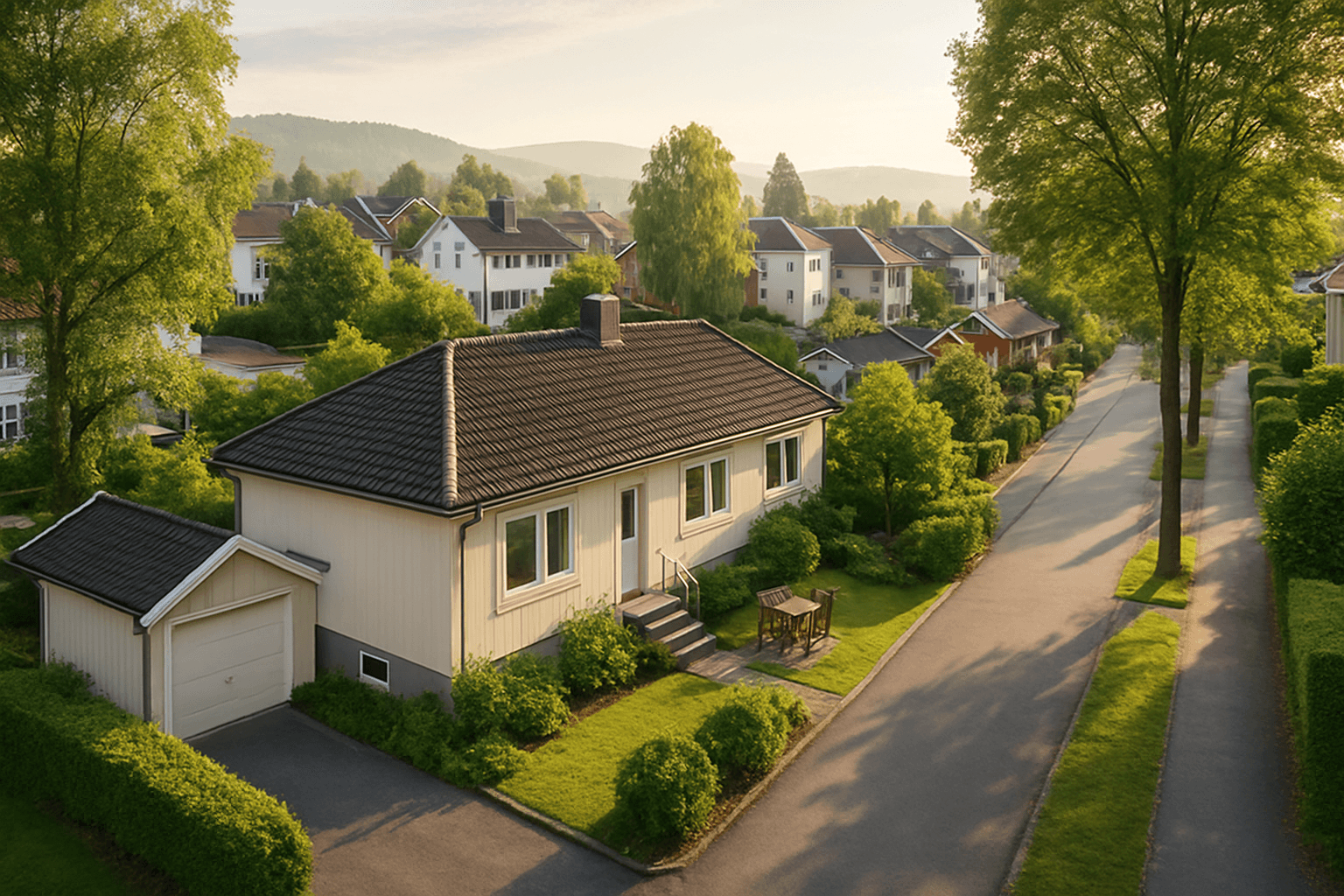 Garden flat in Drammen